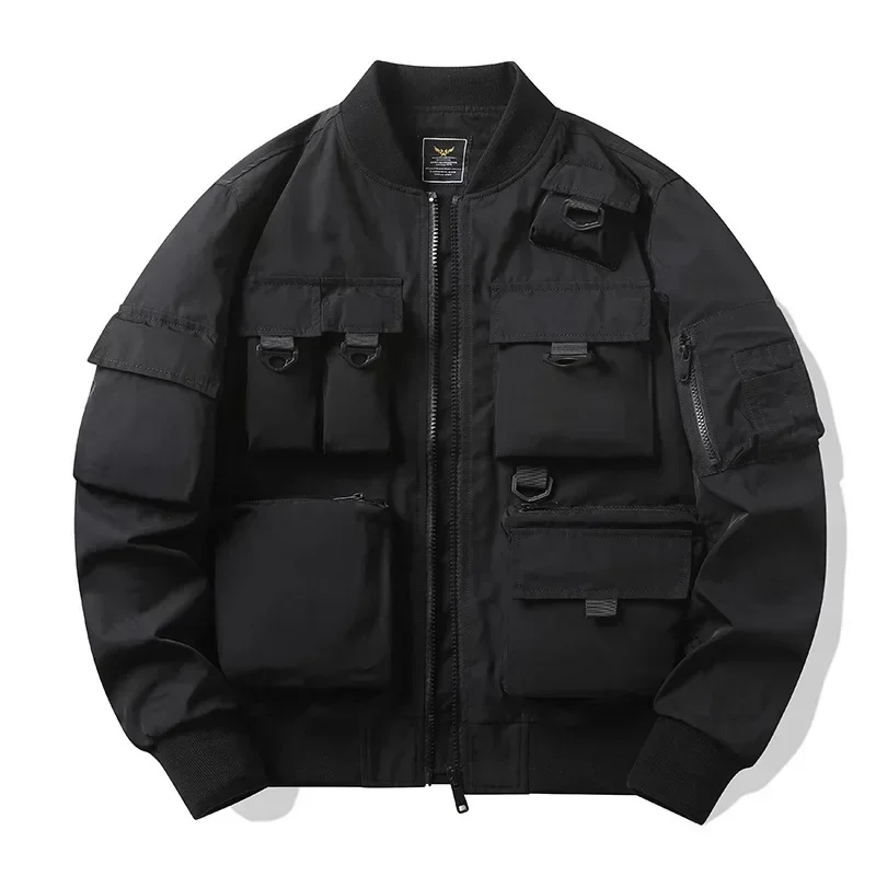 Bomber Jacket Men - Jaket penahan angin Bomber untuk pria,