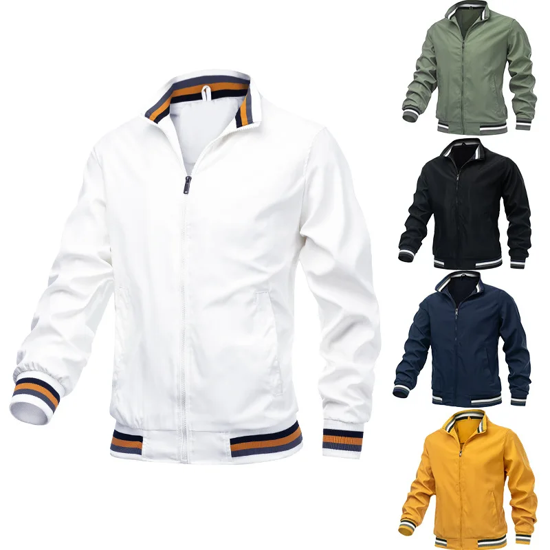 Bomber Jacket Men - Jaket Bomber Musim Semi Musim Gugur