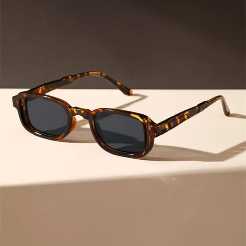 Men'S Fashion Luxury Brands - Kacamata Hitam Persegi Panjang Mewah Wanita