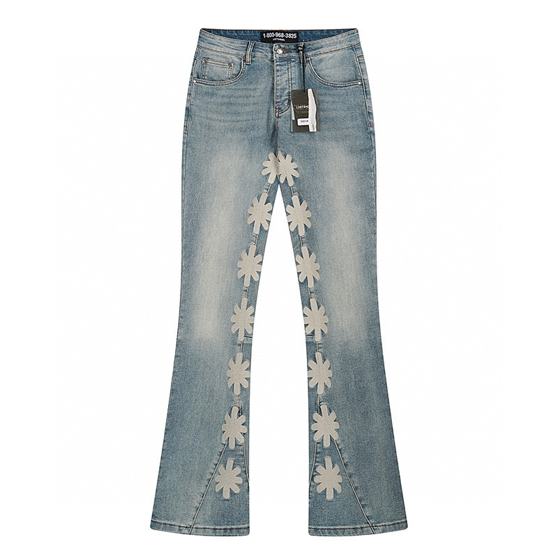 Men'S Fashion Jeans And Boots - Jeans LOSTSHDWS Biru Muda Vintage Berkualitas
