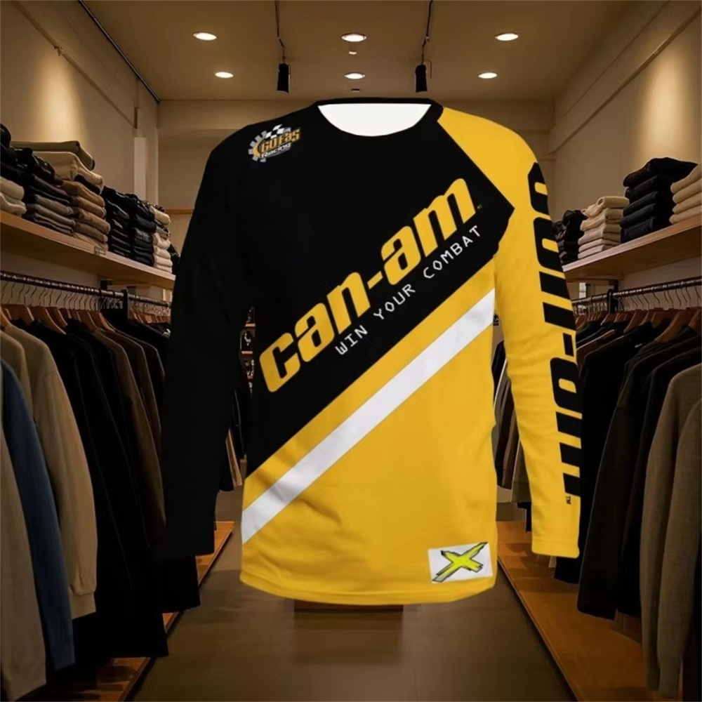 Men'S Tops Fashion - Kaos Lengan Panjang Leher Bulat untuk