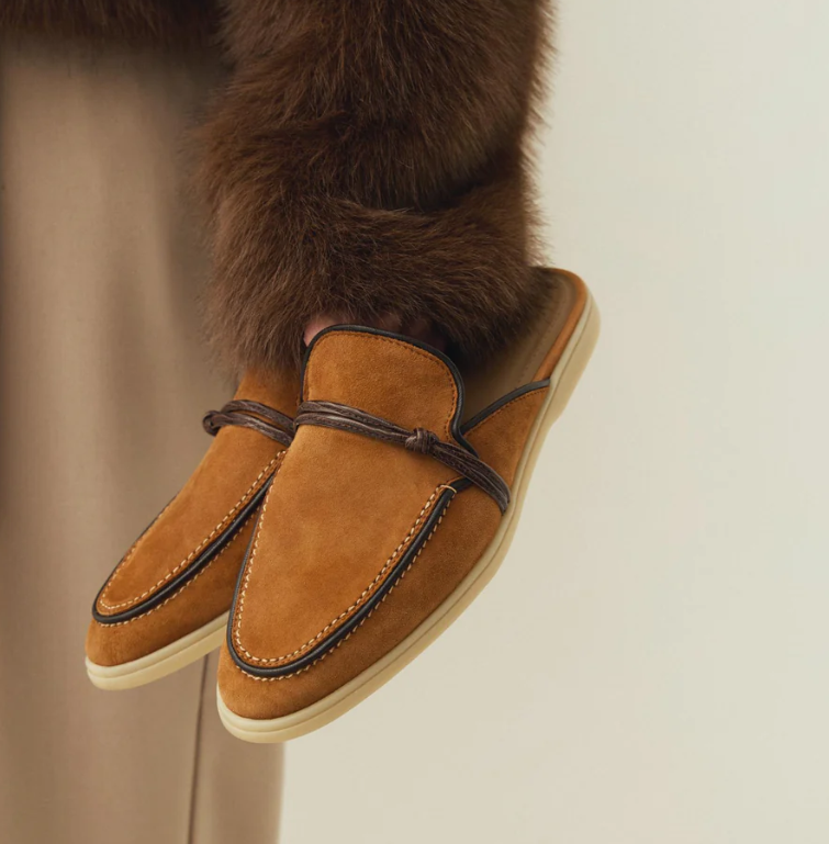 Suede Loafers Men - Sepatu Loafer Pria Desainer Mewah Timur