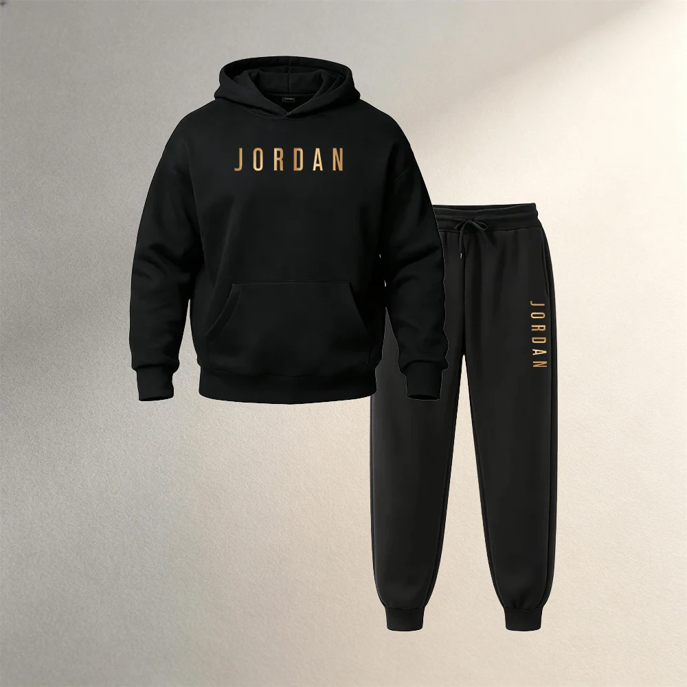 Pakaian Pria 2 Potong Hoodie P - Men'S Fashion Loose Pants ulasan dan harga