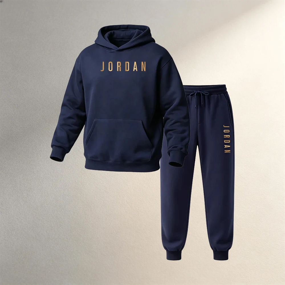 Pakaian Pria 2 Potong Hoodie P - Men'S Fashion Loose Pants ulasan dan harga
