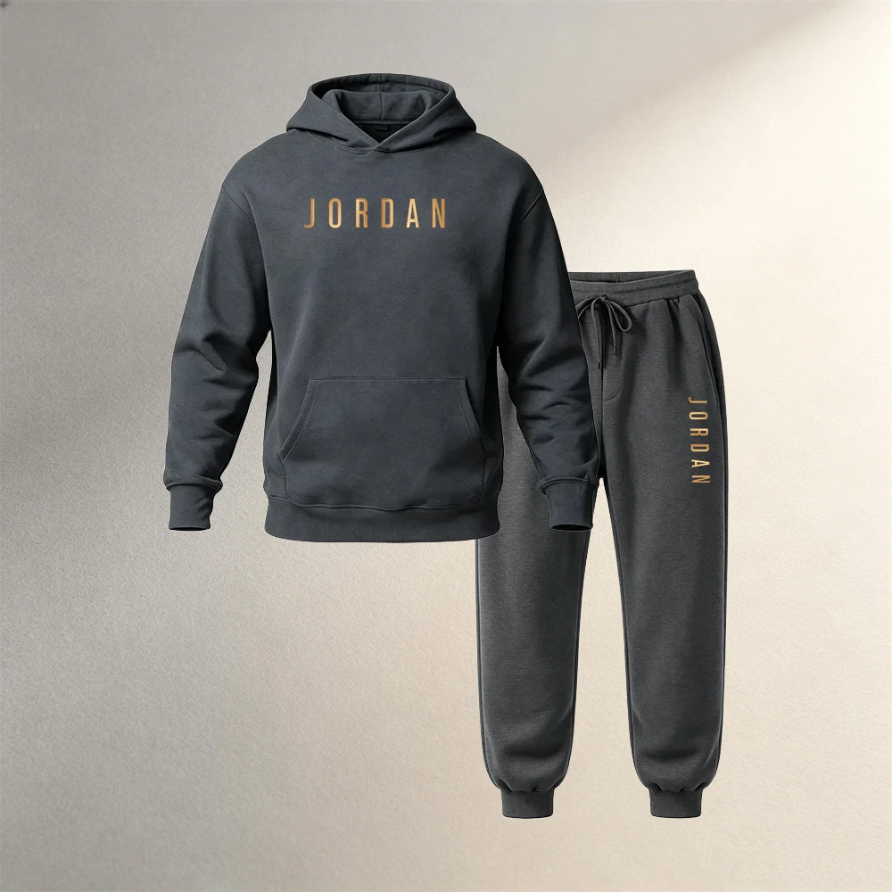 Pakaian Pria 2 Potong Hoodie P - Men'S Fashion Loose Pants ulasan dan harga