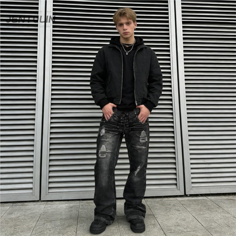 Celana Jeans Retro Y2K Model R - Men'S Fashion Jeans And Boots ulasan dan harga