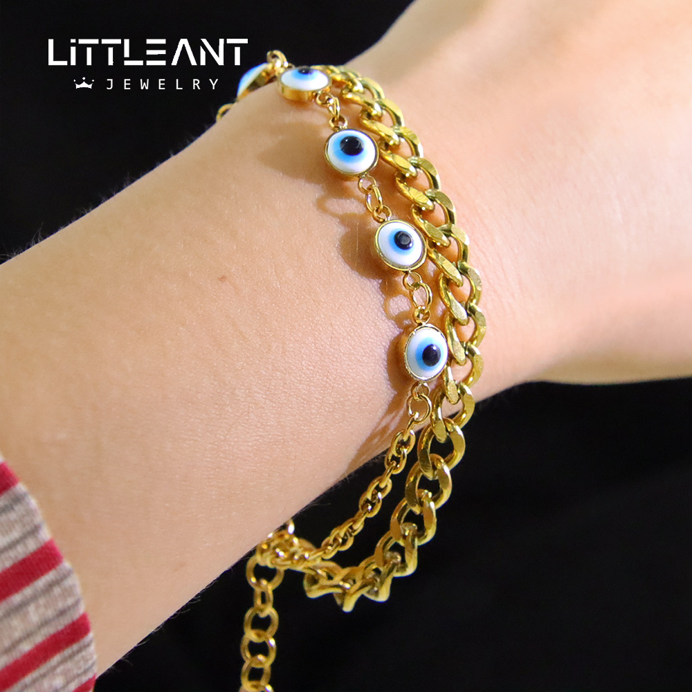 Gelang Mata Iblis Gotik Turki  - Dubai Men'S Fashion ulasan dan harga