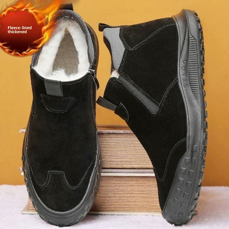 Sepatu Pria Musim Dingin Sepat - Suede Loafers Men ulasan dan harga