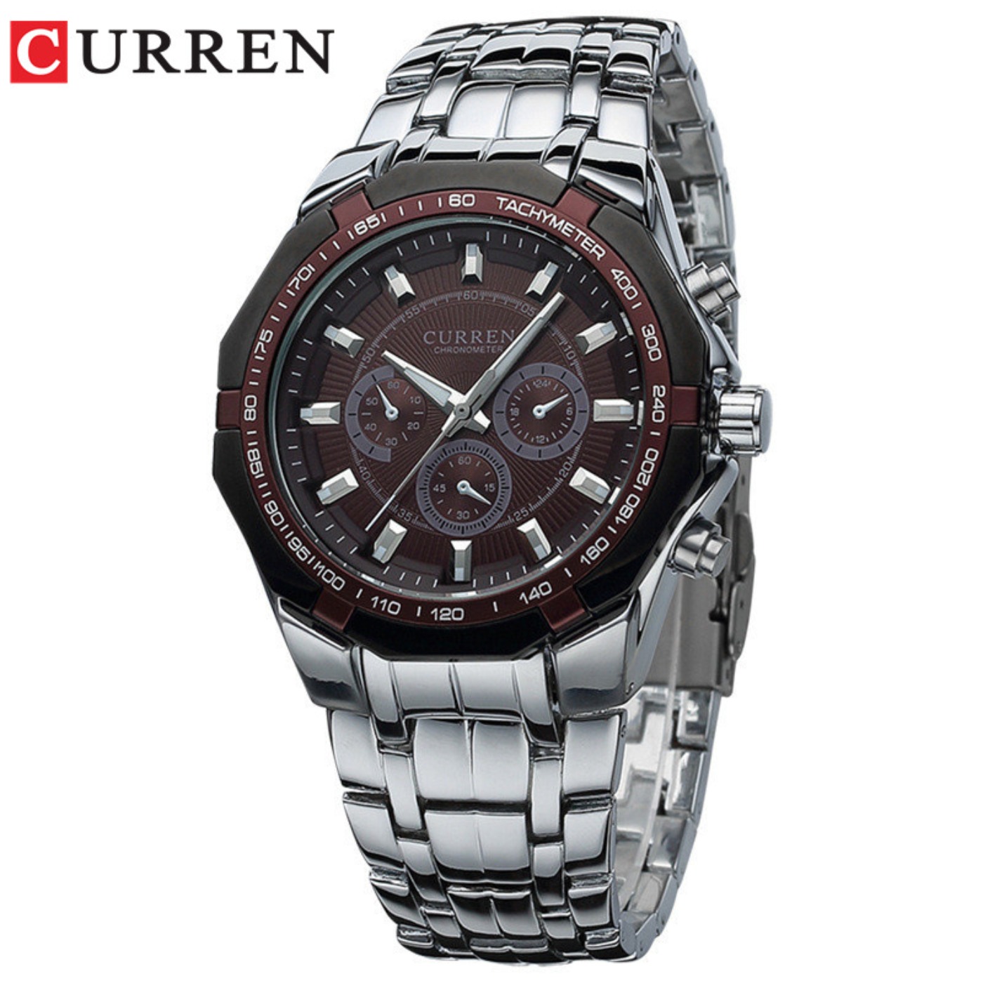 CURREN Jam Tangan Pria Olahrag - Men'S Fashion Luxury Brands ulasan dan harga