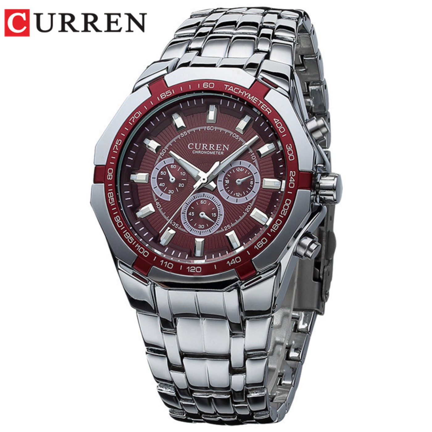 CURREN Jam Tangan Pria Olahrag - Men'S Fashion Luxury Brands ulasan dan harga