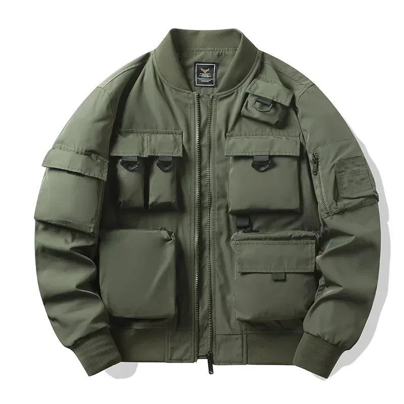 Jaket penahan angin Bomber unt - Bomber Jacket Men ulasan dan harga