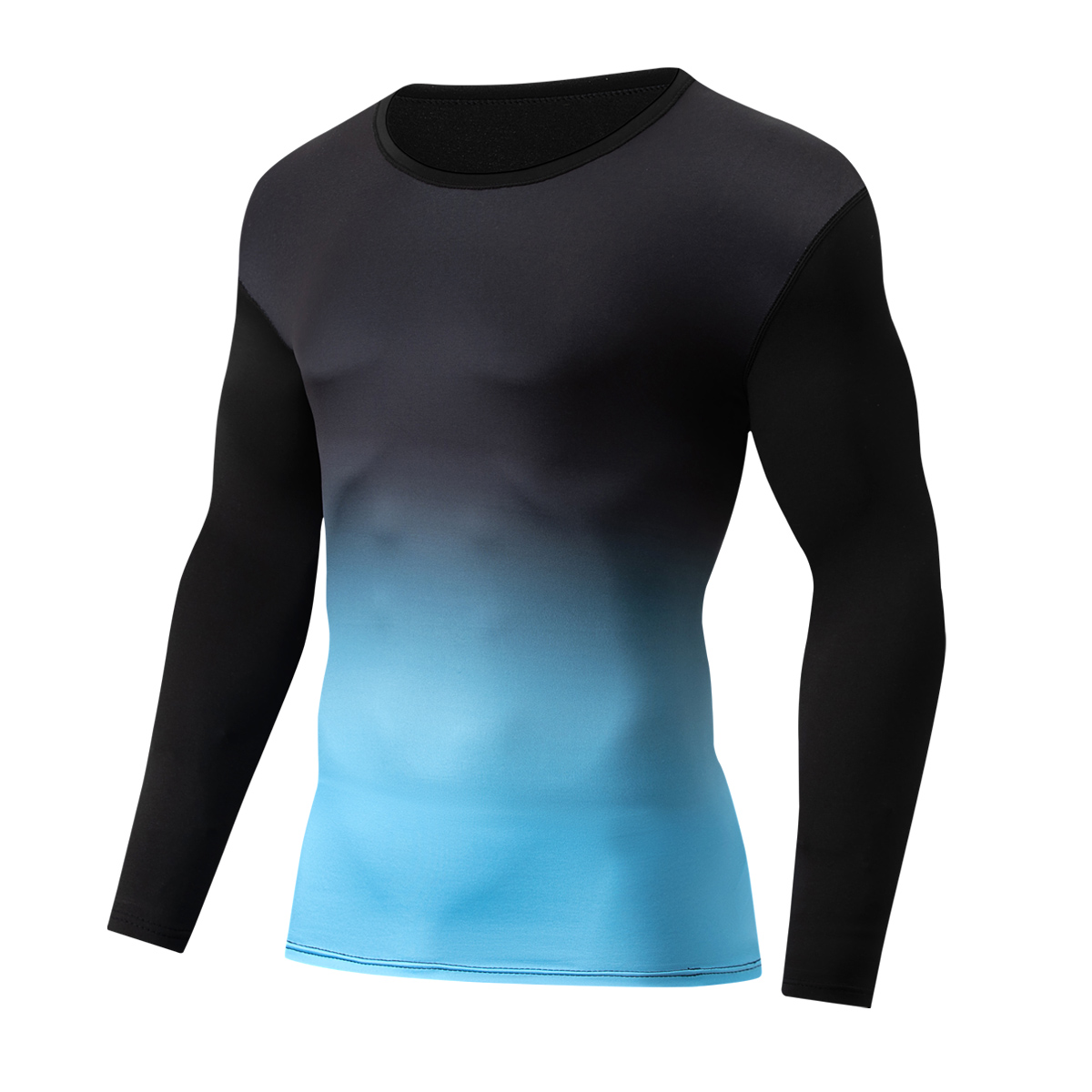 1/2 Potong Kaos Lengan Panjang - Men'S Winter Fashion ulasan dan harga