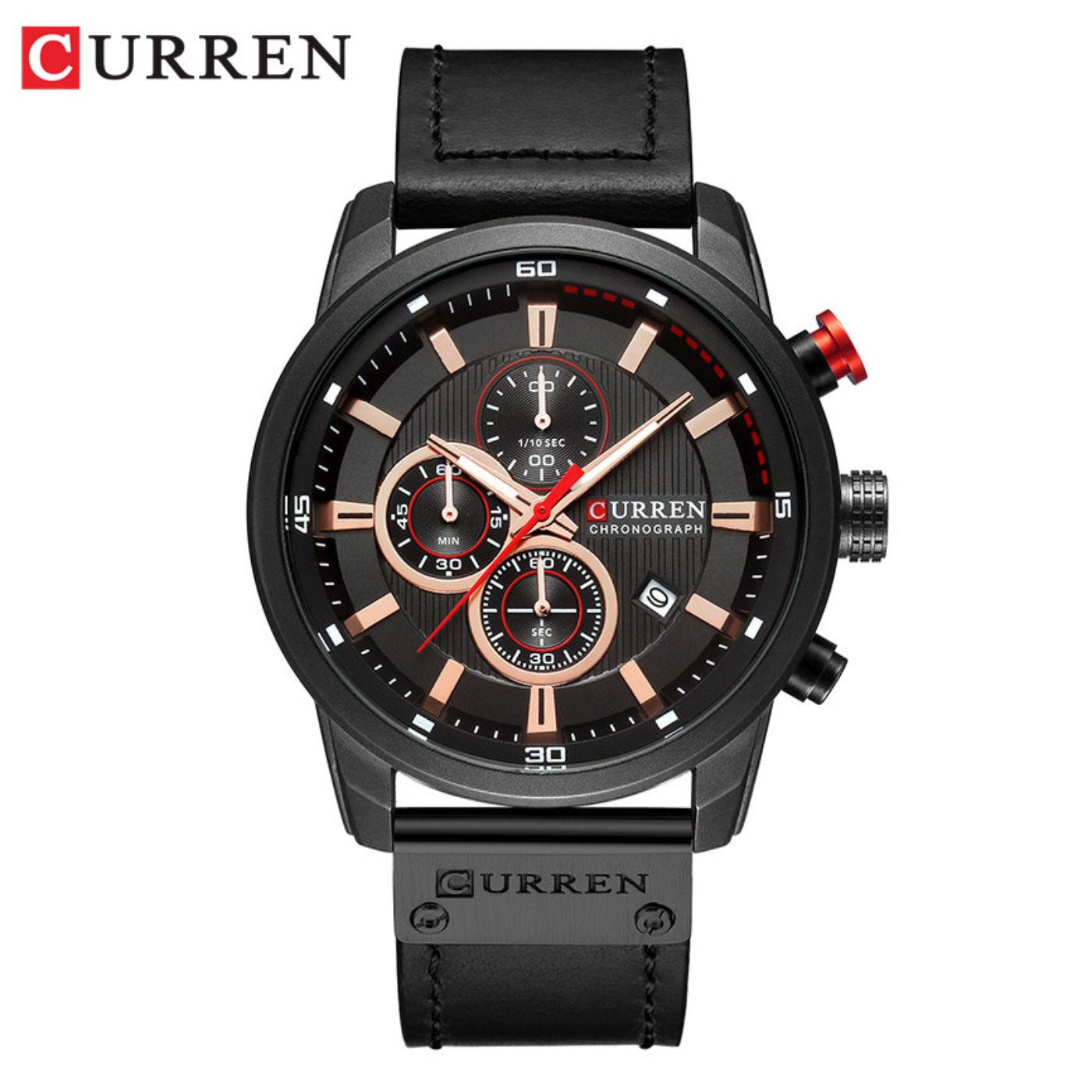 CURREN Jam Tangan Pria Kuarsa  - Men'S Fashion Luxury Brands ulasan dan harga