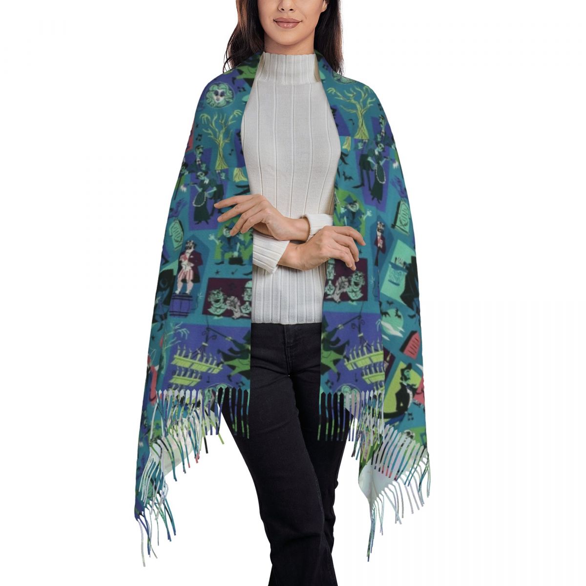 Selendang Rajut Motif Rumah Ha - Men'S Fashion Houses ulasan dan harga