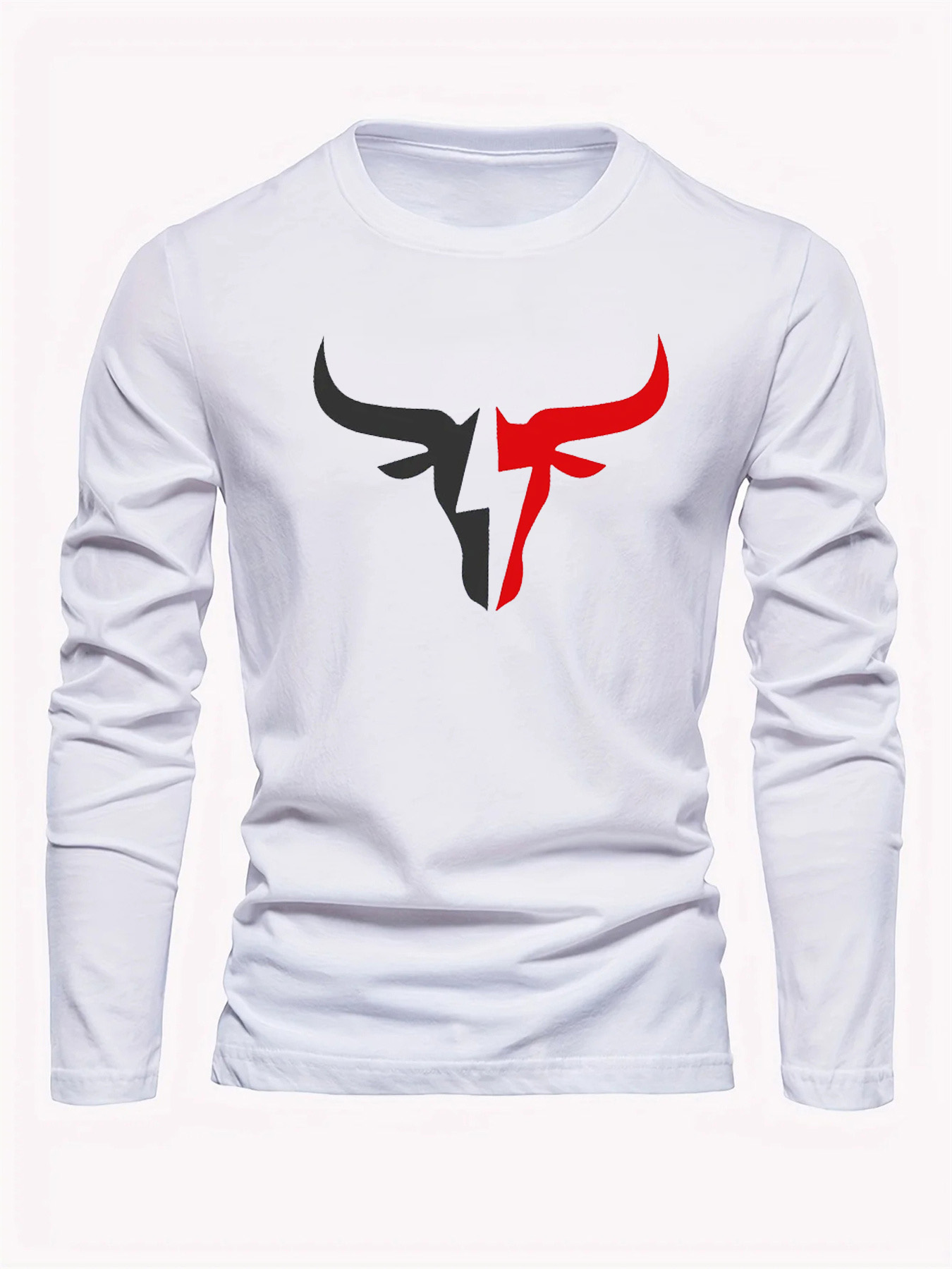 Kaos Lengan Panjang Pria Warna - Men'S Tops Fashion ulasan dan harga