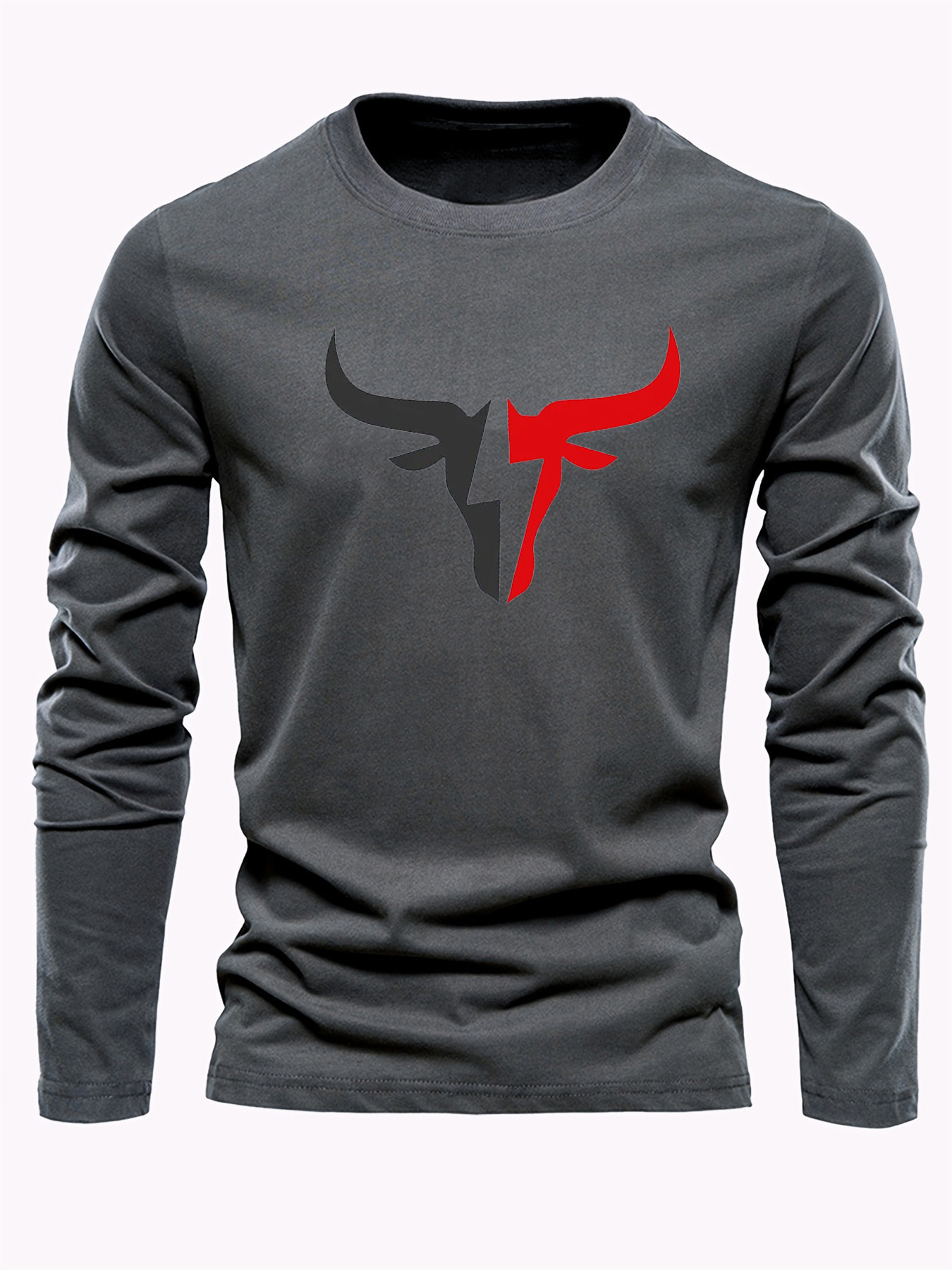 Kaos Lengan Panjang Pria Warna - Men'S Tops Fashion ulasan dan harga