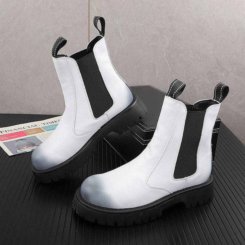 Sepatu Bot Kulit Asli Pria Mew - Men'S Fashion Luxury Brands ulasan dan harga