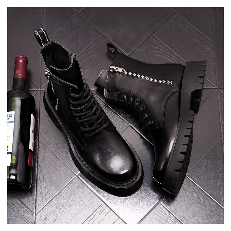 Sepatu Bot Kulit Asli Pria Mew - Men'S Fashion Luxury Brands ulasan dan harga