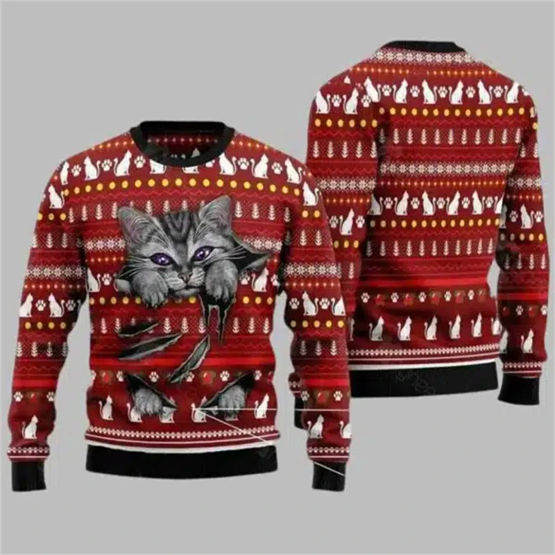 Sweater Natal Lucu dengan Moti - Men'S Winter Fashion ulasan dan harga