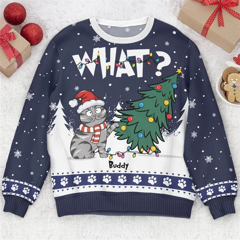 Sweater Natal Lucu dengan Moti - Men'S Winter Fashion ulasan dan harga