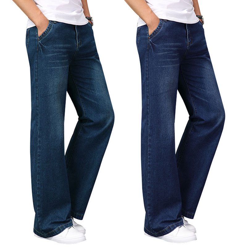 Jeans Berkobar Besar Musim Sem - Men'S Fashion Jeans And Boots ulasan dan harga