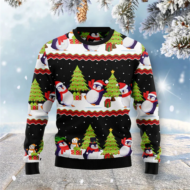 Sweater Natal Lucu dengan Moti - Men'S Winter Fashion ulasan dan harga