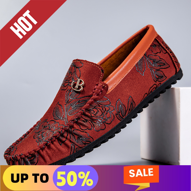 Sepatu Pantofel Kulit Santai S - Suede Loafers Men ulasan dan harga
