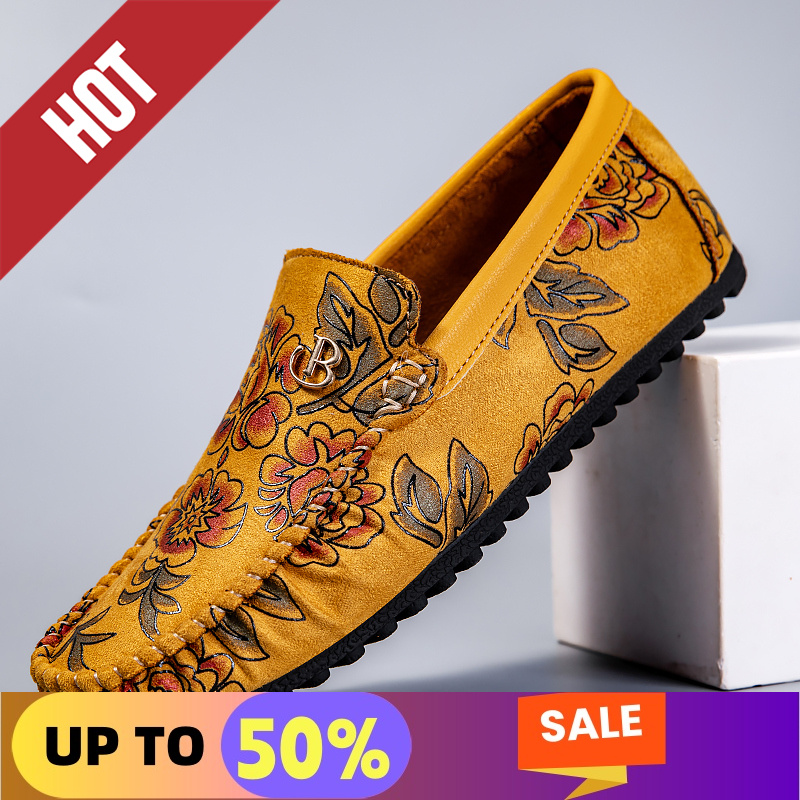 Sepatu Pantofel Kulit Santai S - Suede Loafers Men ulasan dan harga