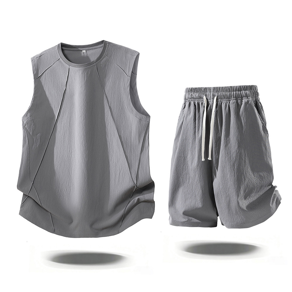 Setelan Kasual Pria 2 Potong M - Men'S Tops Fashion ulasan dan harga
