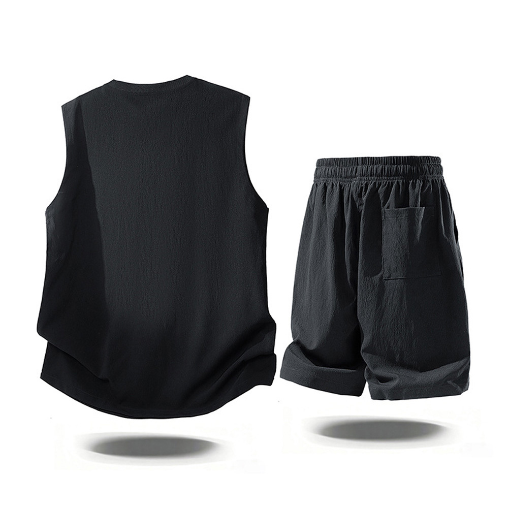 Setelan Kasual Pria 2 Potong M - Men'S Tops Fashion ulasan dan harga